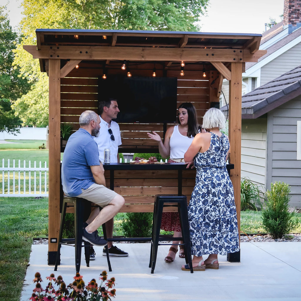 Factory Clearance💥Cedar Springs Outdoor Bar