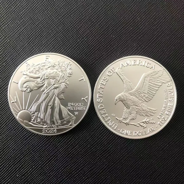 💥Clearance Sale🔥-Monster Box of 500 - 2024 1 oz Silver American Eagle $1 Coin BU🔥