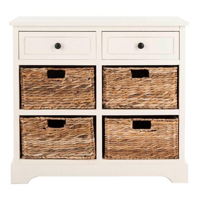 Swick 26'' Tall Solid Wood 2 - Drawer Accent Chest