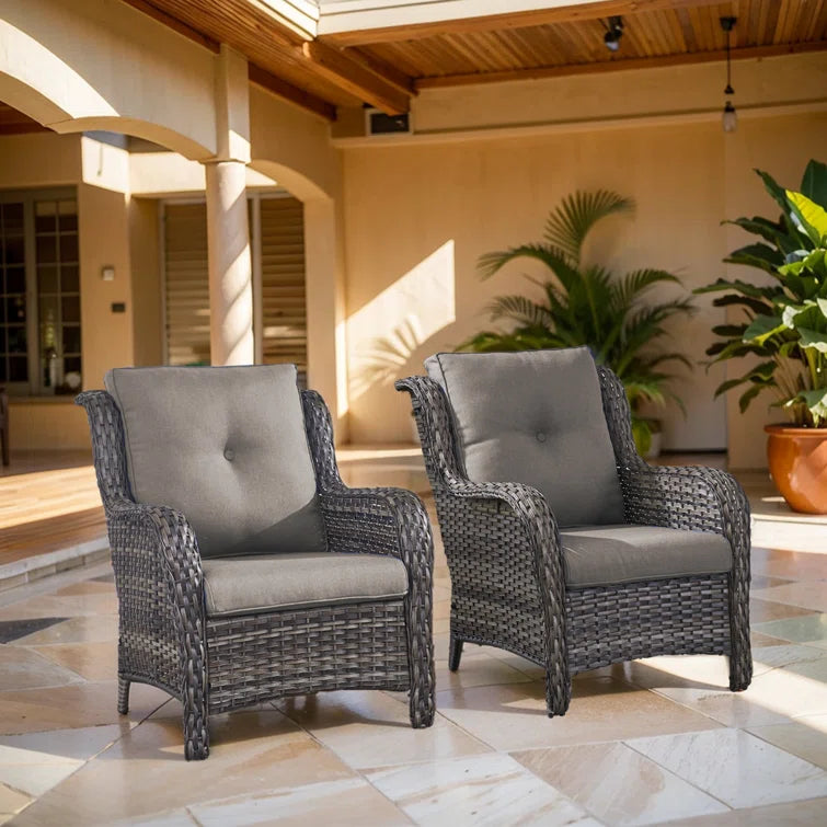 Bonia Wicker Rattan Outdoor Chairs