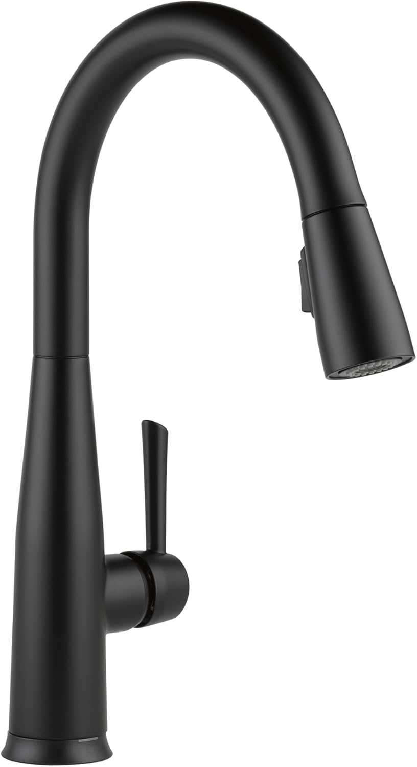 Delta Essa Touchless Kitchen Faucet with Touch Technology, Brushed Nickel Kitchen Sink Faucet with Pull Down Sprayer, Single Hole, Arctic Stainless 9113TL-AR-DST