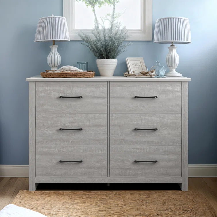 Walter 6 Drawers Double Dresser