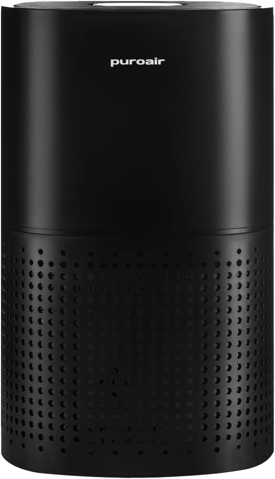 Powerful PuroAir HEPA Air Purifiers for Home Large Rooms - Covers 2,145 Sq Ft - Filters Up To 99% of Pollutants, Smoke, Pollen, Dust, and VOCs - Air Purifiers for Bedroom - Quiet HEPA Air Filter 36 dB