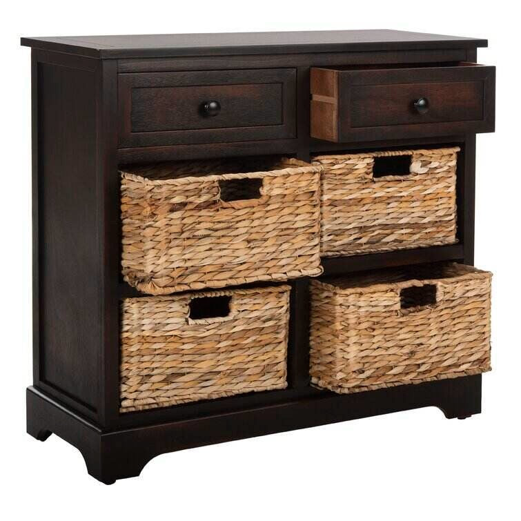 Swick 26'' Tall Solid Wood 2 - Drawer Accent Chest