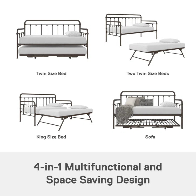 Beant Daybed with Pop Up Trundle