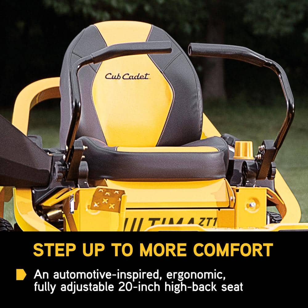 Ultima ZT1 46 in. Fabricated Deck 21.5 HP V-Twin Kawasaki Engine Dual Hydrostatic Drive Gas Zero Turn Riding Lawn Mower