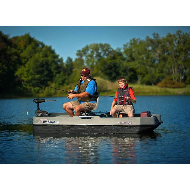Sun Dolphin 2-Man Sportsman 8 ft. Angler Fishing Boat