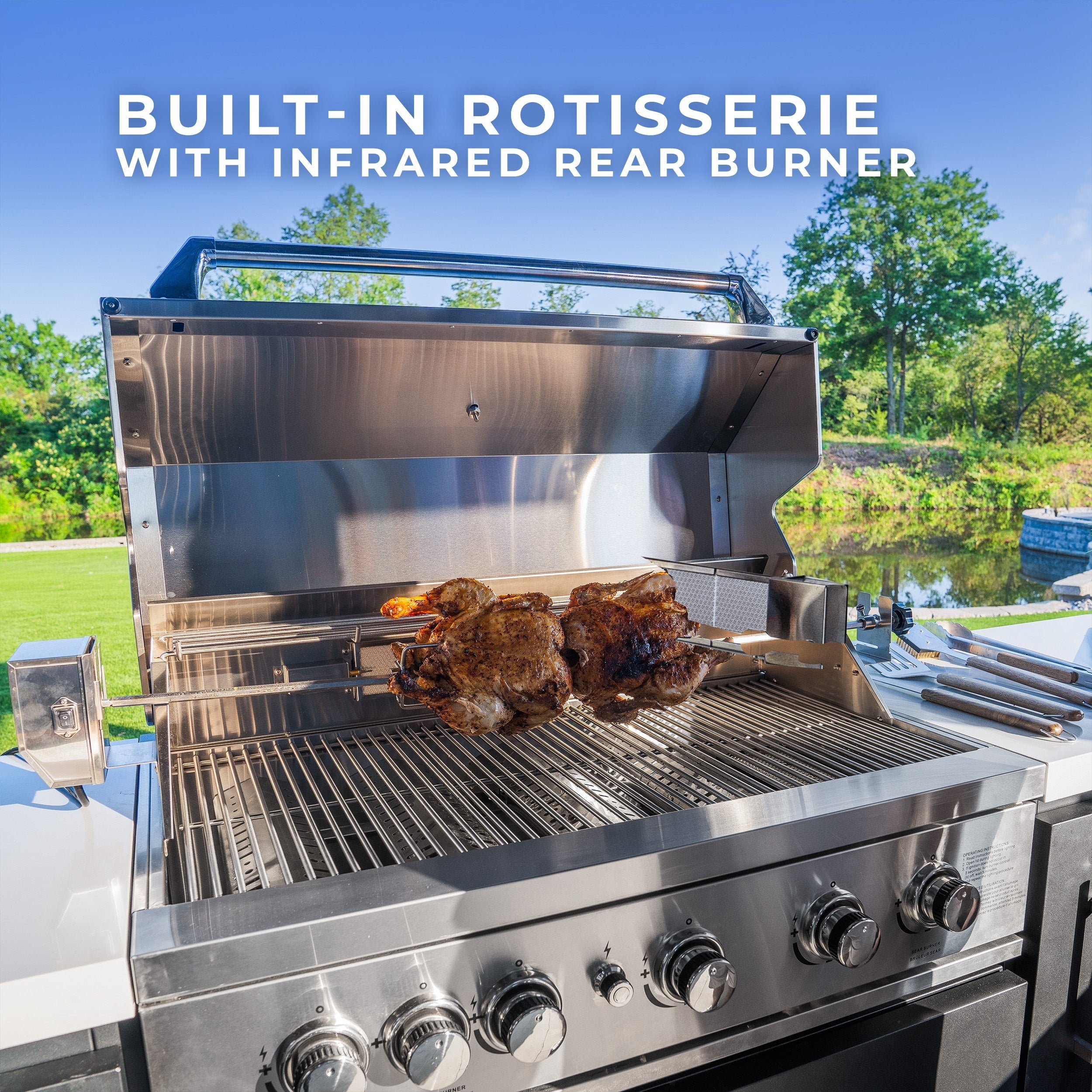 🔥Last Day Promotion🔥Fusion Fire Outdoor Kitchen