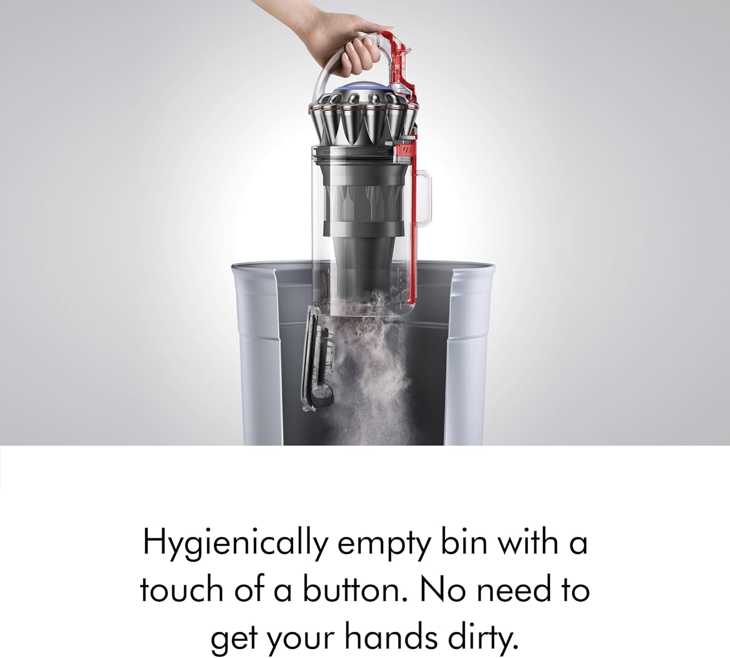 Dyson Ball Animal 2 Total Clean Upright Vacuum, Iron/Blue