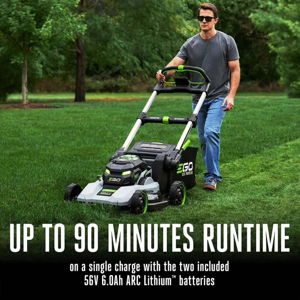 POWER+ MOWER 22" SUPER COMPOSITE DECK SELECT CUT™ SYSTEM WITH PEAK POWER KIT (TWO 6AH BATTERIES)