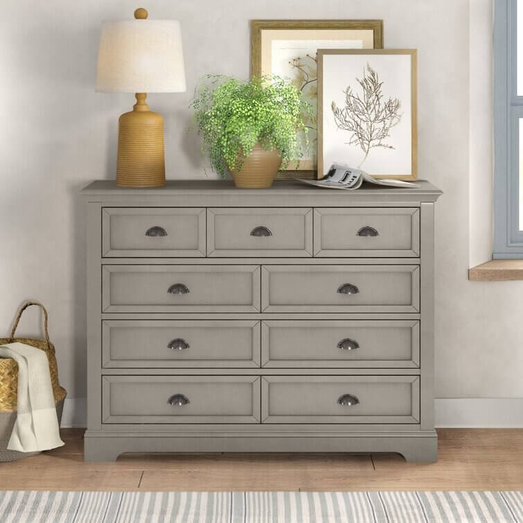 Alicea 58'' W 9 - Drawer Dresser