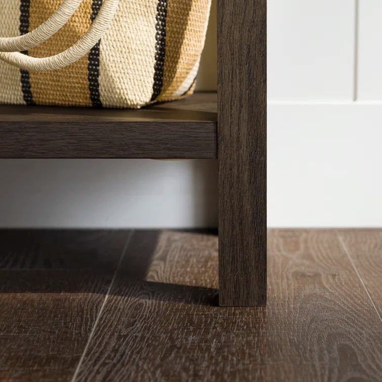Larenda Entryway Table with Open Shelf Storage