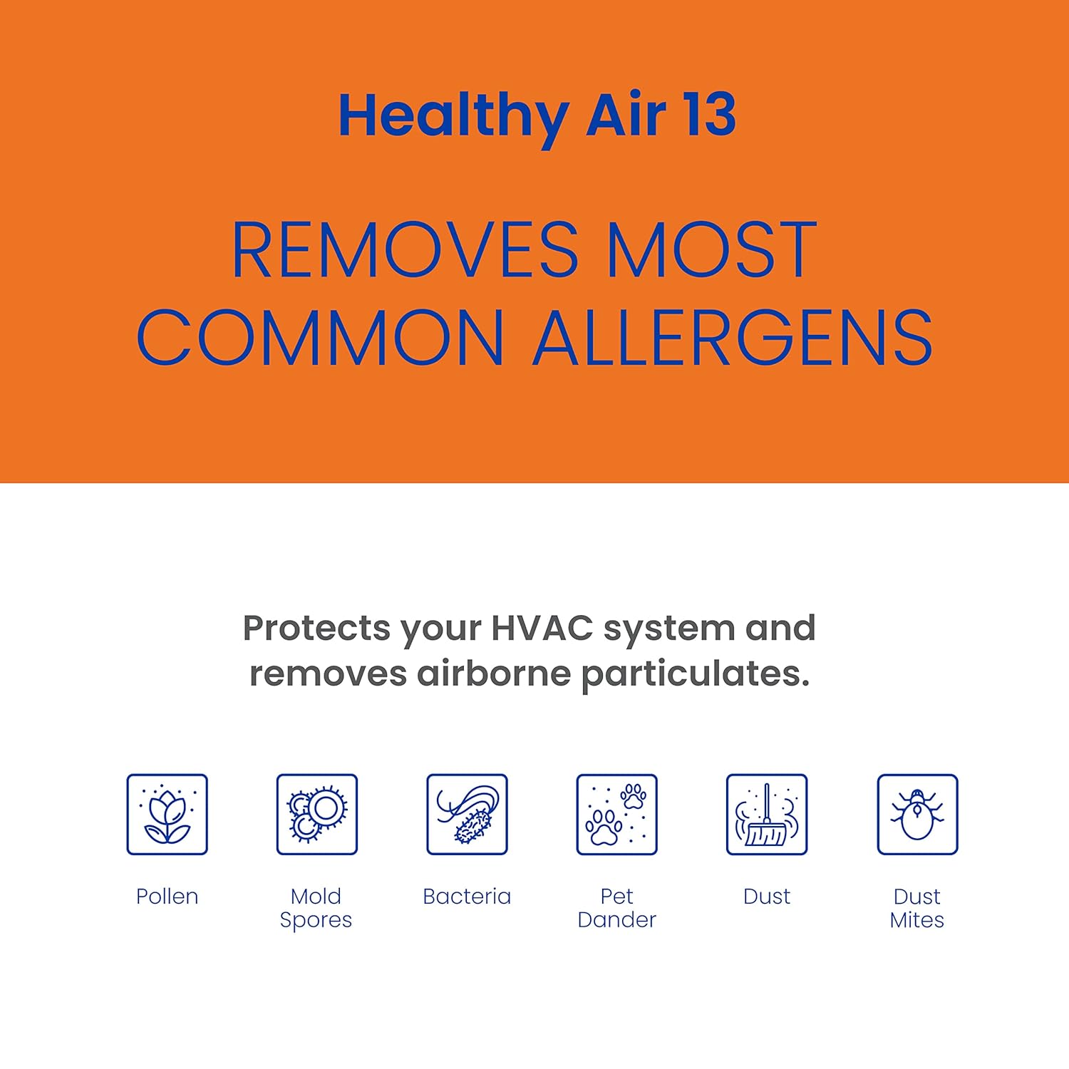 AprilAire 213 Replacement Filter for AprilAire Whole House Air Purifiers - MERV 13, Healthy Home Allergy, 20x25x4 Air Filter (Pack of 8)