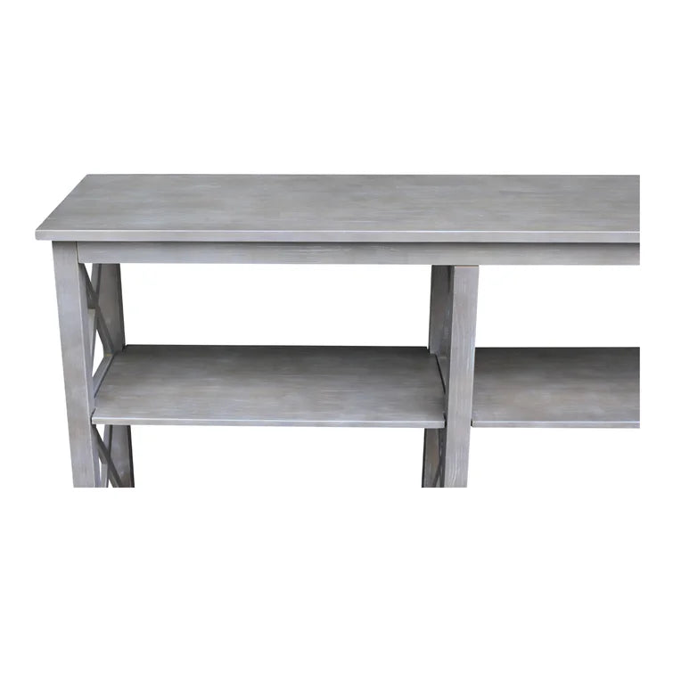 Rossitano 60'' Unfinished Solid Wood Console Table
