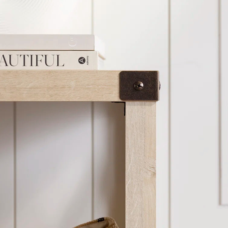 Larenda Entryway Table with Open Shelf Storage