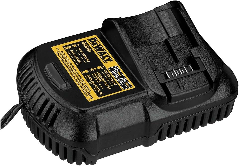 DEWALT 20V MAX Cordless Drill and Impact Driver, Power Tool Combo Kit with 2 Batteries and Charger (DCK240C2)