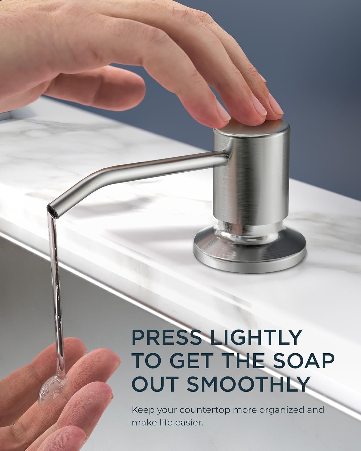 FORIOUS Touchless Kitchen Faucets, Brushed Nickel Kitchen Faucet with Pull Down Sprayer, Single Handle Smart Motion Sensor Kitchen Sink Faucet,Contemporary Hands-Free Sink Faucet for Farmhouse Laundry