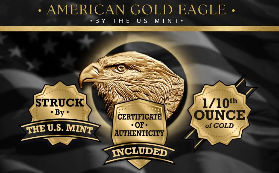 🔥Monster Box of 500-2024 ‎- 1/10 troy oz American Gold Eagle Coin Brilliant Uncirculated in Luxury LED Lit Presentation Box with a Certificate of Authenticity 91.67% $5 Seller BU