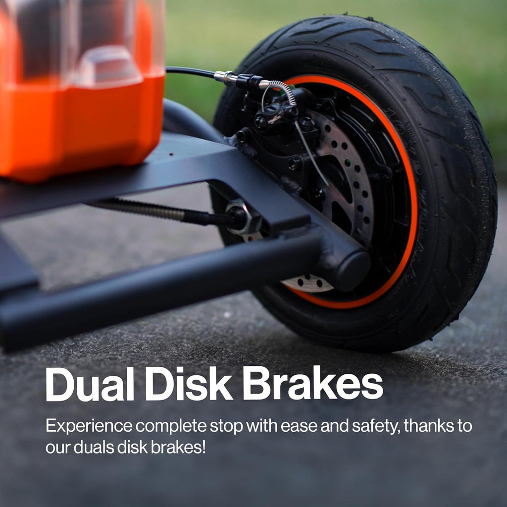 SuperHandy Explorer Mobility Scooter – 4-Wheel, 500W Brushless Motor, 48V Battery, 350 lbs Capacity, 5 mph, Lightweight Aluminum Frame, Patent Pending