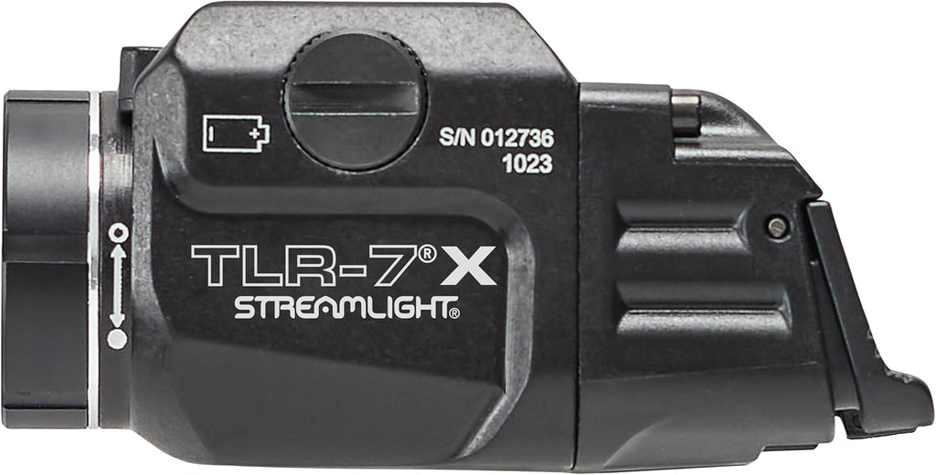 Streamlight 69456 TLR-7 X USB 500-Lumen Compact Tactical Weapon Light with High & Low Paddle Switches and Key Kit, Flat Dark Earth