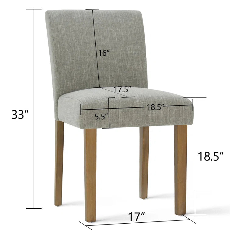 Alesana Linen Parsons Chair