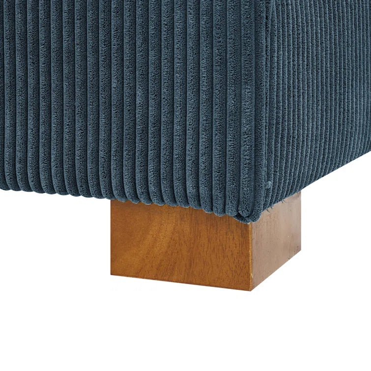 Mordecai 90'' Corduroy Sleeper Sofa