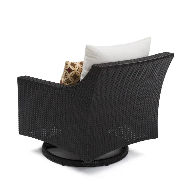 Fionnula Swivel Patio Chair with Cushions