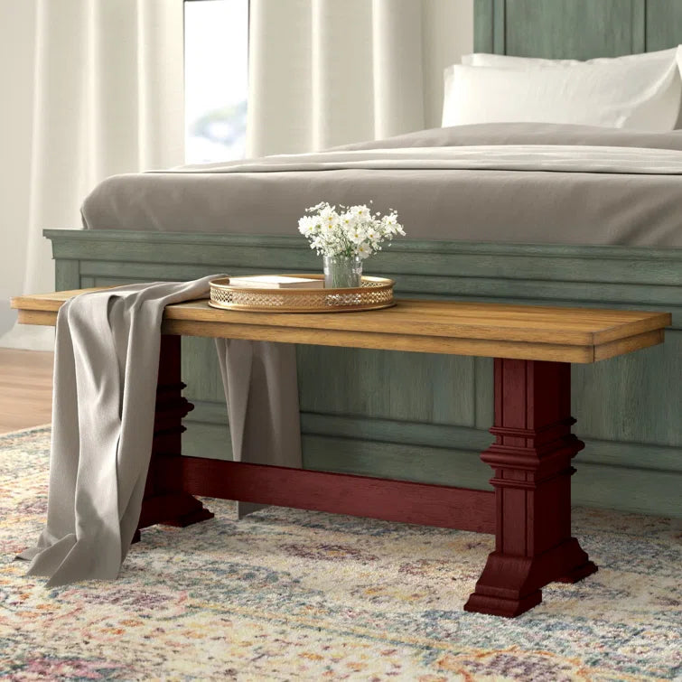 Fortville Solid Wood Bench