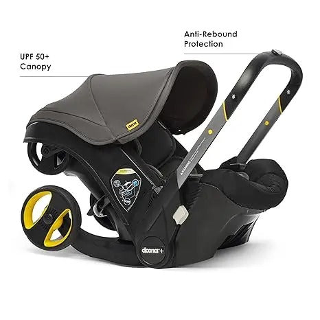 Doona Car Seat & Stroller, Nitro Black - All-in-One Travel System