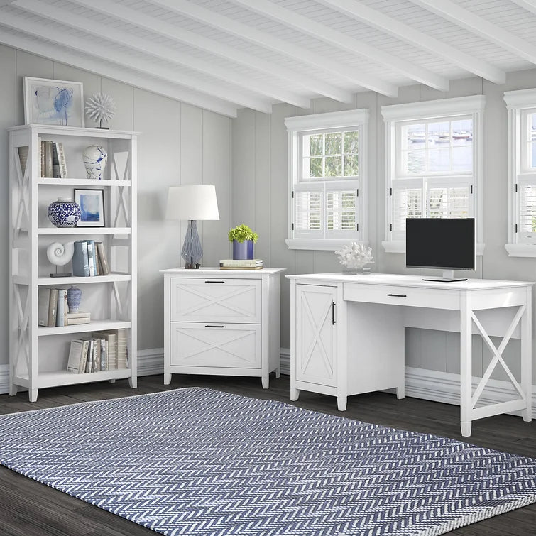 Huckins 3 Piece Rectangular Computer Desk Office Set
