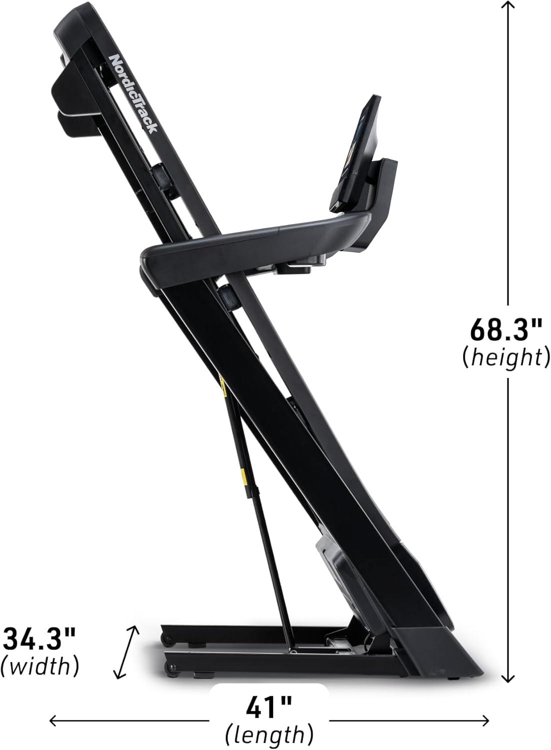 NordicTrack T Series: Perfect Treadmills for Home Use, Walking or Running Treadmill with Incline, Bluetooth Enabled, 300 lbs User Capacity