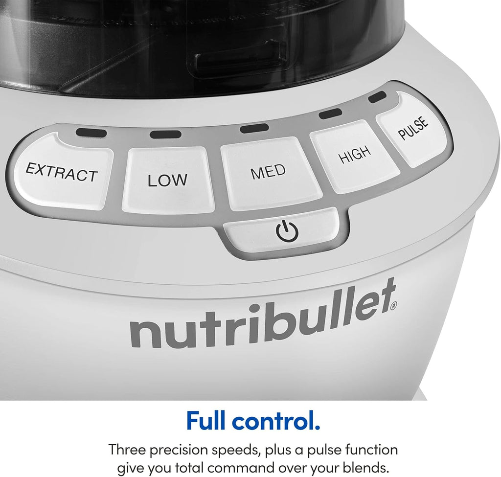 NutriBullet ZNBF30500Z Blender Combo 1200 Watt, 1200W, Dark Gray