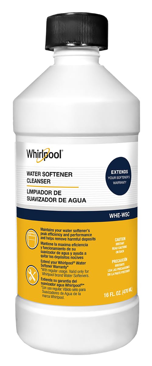 Whirlpool Hybrid Water Softener & Whole House Filtration System (WHESFC) | NSF Certified | Salt-Saving Tech | Removes Chlorine, Hard Water, and Contaminants