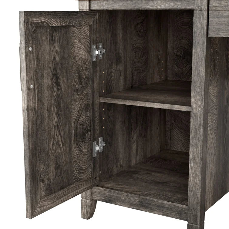Huckins 3 Piece Rectangular Computer Desk Office Set