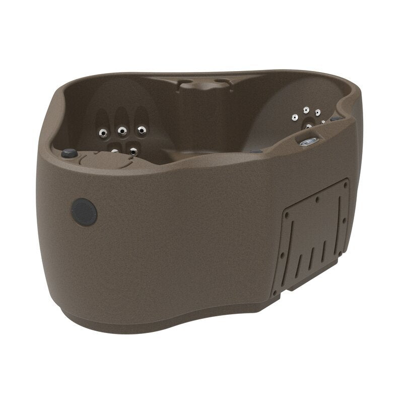 Aquarest Spas, Powered By Jacuzzi® Pumps 2 - Person 2 - Jet Oval Plug And Play Hot Tub with Ozonator