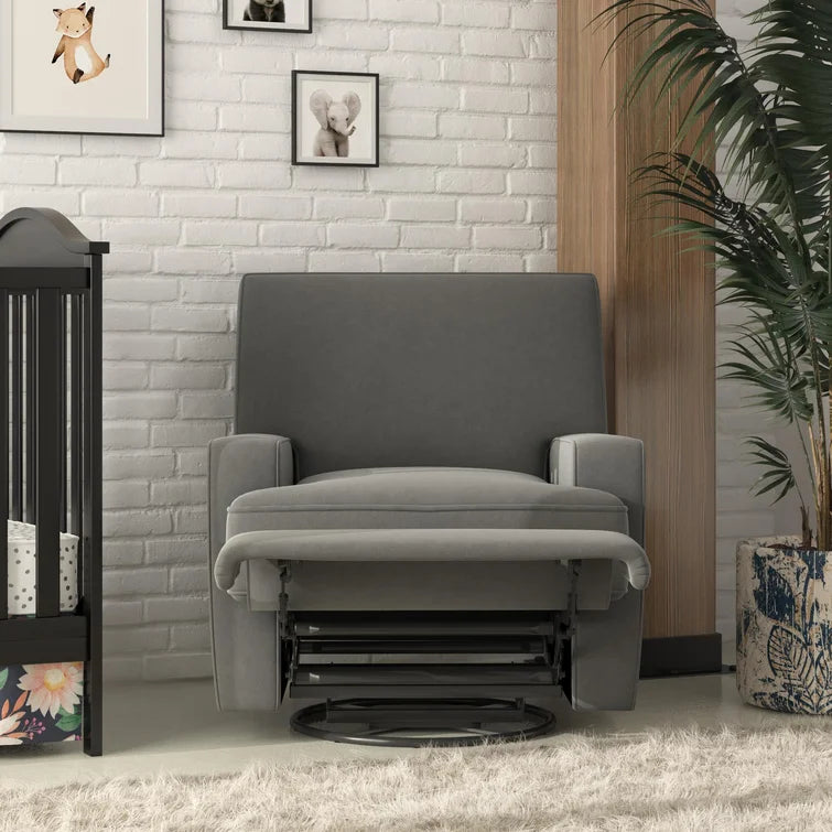 Abingdon Upholstered Swivel Reclining Glider