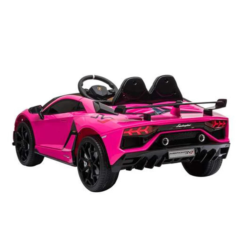 Lamborghini Aventador SVJ Electric Mini Roadster Range 37.2 miles (60 km)