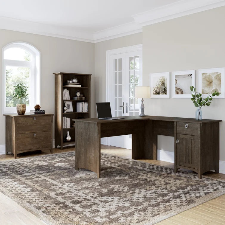 Khadesha 3 Piece Computer Desk Office Set