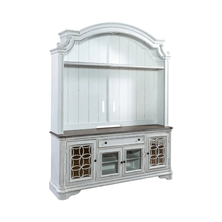 Branca Entertainment Center for TVs up to 80" - Antique White